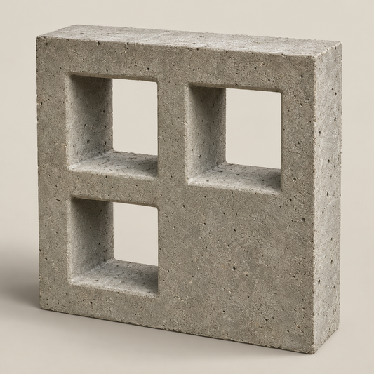 Calado de Concreto Tetris 30×30×7 cm