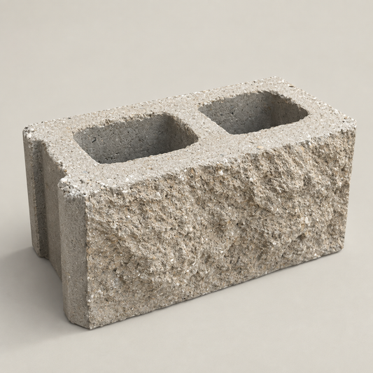 Bloque Arquitectónico Abujardado 39 × 19 × 14 cm