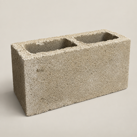 Bloque Vibrado #14 de Concreto 39 × 19 × 14 cm