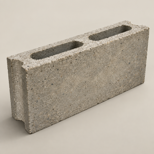 Bloque Vibrado #9 de Concreto 39x19x9 cm